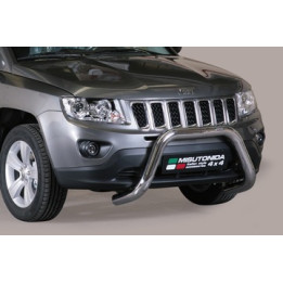Bullbar Omologat RAR, Misutonida 4x4 Super Bar, Culoare Negru, Jeep Compass - EDK.ro