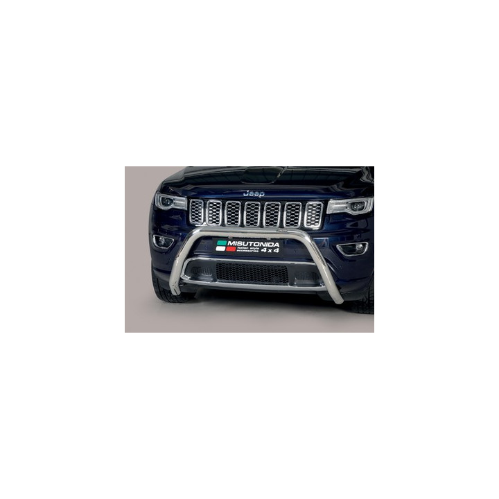 Bullbar Omologat RAR, Misutonida 4x4 Super Bar, Culoare Argintiu, Jeep Grand Cherokee - EDK.ro