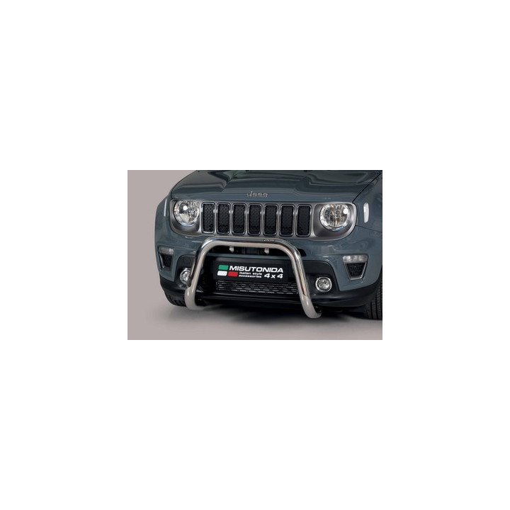 EC Homologated Bullbar, Misutonida 4x4 Super Bar, Color Black, Jeep Renegade - EDK.ro