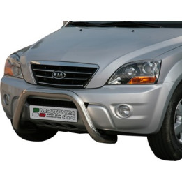 EC Homologated Bullbar, Misutonida 4x4 Super Bar, Color Silver, Kia Sorento - EDK.ro