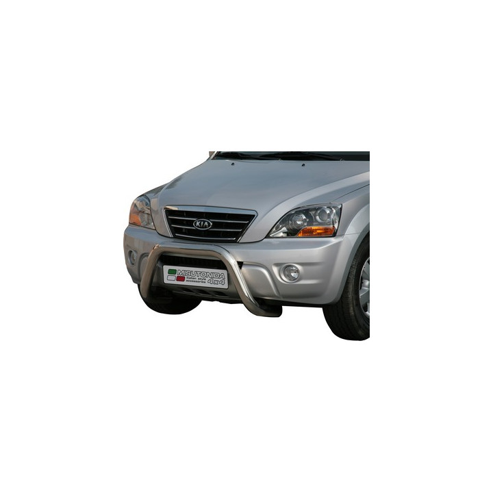 EC Homologated Bullbar, Misutonida 4x4 Super Bar, Color Black, Kia Sorento - EDK.ro