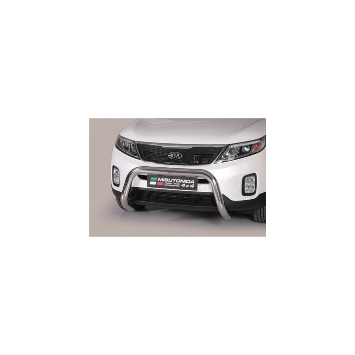 EC Homologated Bullbar, Misutonida 4x4 Super Bar, Color Silver, Kia Sorento - EDK.ro
