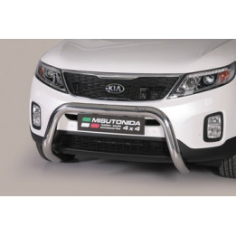 EC Homologated Bullbar, Misutonida 4x4 Super Bar, Color Black, Kia Sorento - EDK.ro