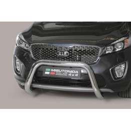 EC Homologated Bullbar, Misutonida 4x4 Super Bar, Color Black, Kia Sorento - EDK.ro