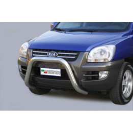 Bullbar Omologat RAR, Misutonida 4x4 Super Bar, Culoare Argintiu, Kia Sportage - EDK.ro
