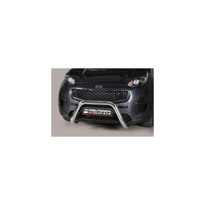 Bullbar Omologat RAR, Misutonida 4x4 Super Bar, Culoare Argintiu, Kia Sportage - EDK.ro