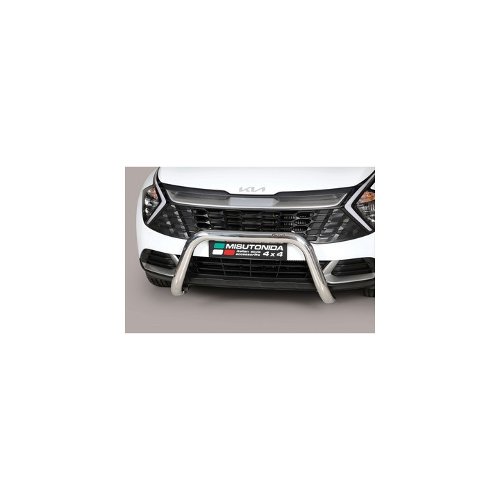 Bullbar Omologat RAR, Misutonida 4x4 Super Bar, Culoare Argintiu, Kia Sportage - EDK.ro