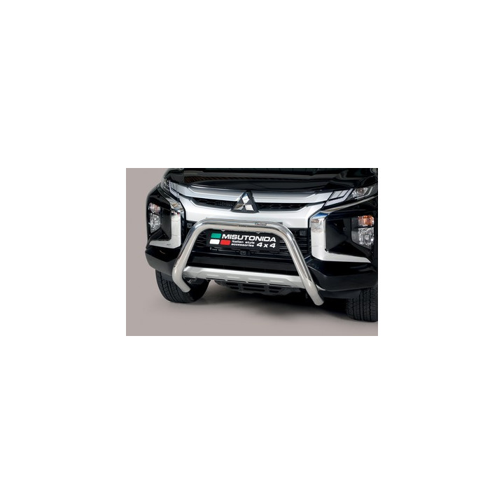 Bullbar Omologat RAR, Misutonida 4x4 Super Bar, Culoare Argintiu, Mitsubishi L200 2019 - Prezent - EDK.ro