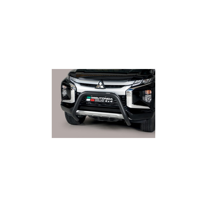 EC Homologated Bullbar, Misutonida 4x4 Super Bar, Color Black, Mitsubishi L200 2019 - Present - EDK.ro
