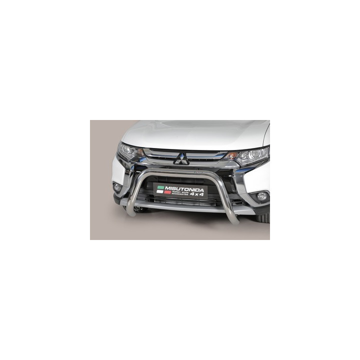 Bullbar Omologat RAR, Misutonida 4x4 Super Bar, Culoare Argintiu, Mitsubishi Outlander - EDK.ro