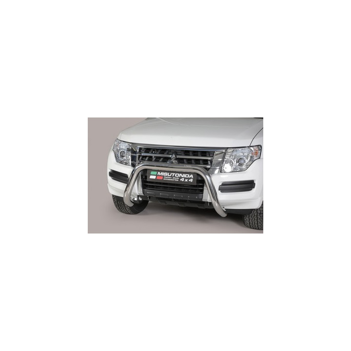 Bullbar Omologat RAR, Misutonida 4x4 Super Bar, Culoare Argintiu, Mitsubishi Pajero 2015 - Prezent - EDK.ro