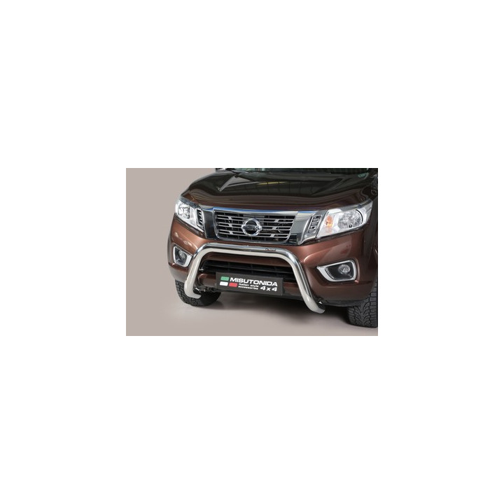 Bullbar Omologat RAR, Misutonida 4x4 Super Bar, Culoare Argintiu, Nissan Navara 2016 - Prezent - EDK.ro