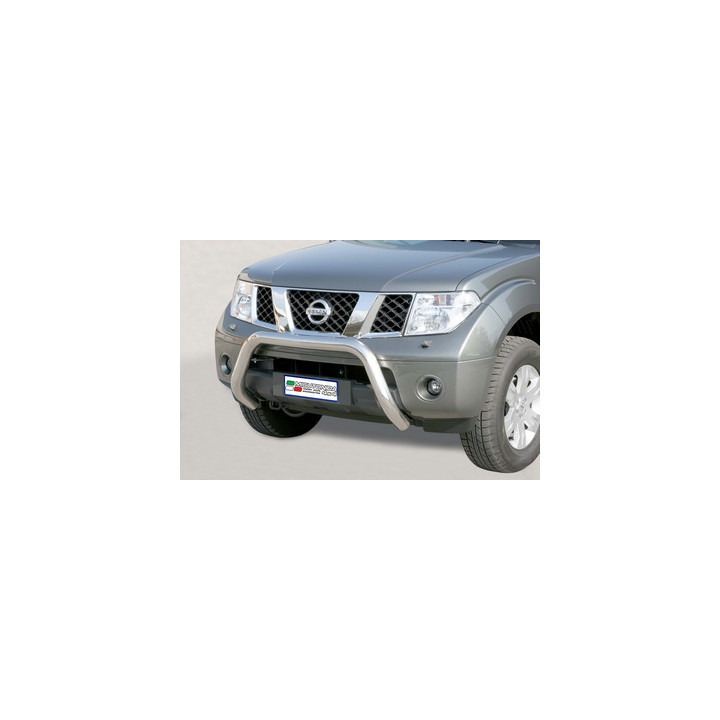 EC Homologated Bullbar, Misutonida 4x4 Super Bar, Color Black, Nissan Pathfinder - EDK.ro