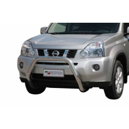 EC Homologated Bullbar, Misutonida 4x4 Super Bar, Color Silver, Nissan X-Trail - EDK.ro
