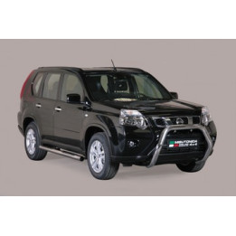 EC Homologated Bullbar, Misutonida 4x4 Super Bar, Color Black, Nissan X-Trail - EDK.ro