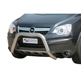 EC Homologated Bullbar, Misutonida 4x4 Super Bar, Color Silver, Opel Antara - EDK.ro