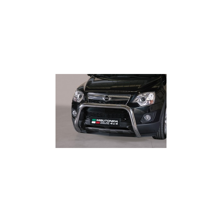 EC Homologated Bullbar, Misutonida 4x4 Super Bar, Color Silver, Opel Antara - EDK.ro