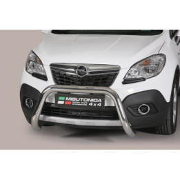 EC Homologated Bullbar, Misutonida 4x4 Super Bar, Color Black, Opel Mokka - EDK.ro