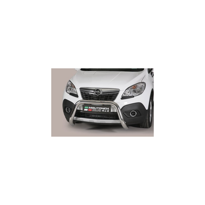 EC Homologated Bullbar, Misutonida 4x4 Super Bar, Color Black, Opel Mokka - EDK.ro