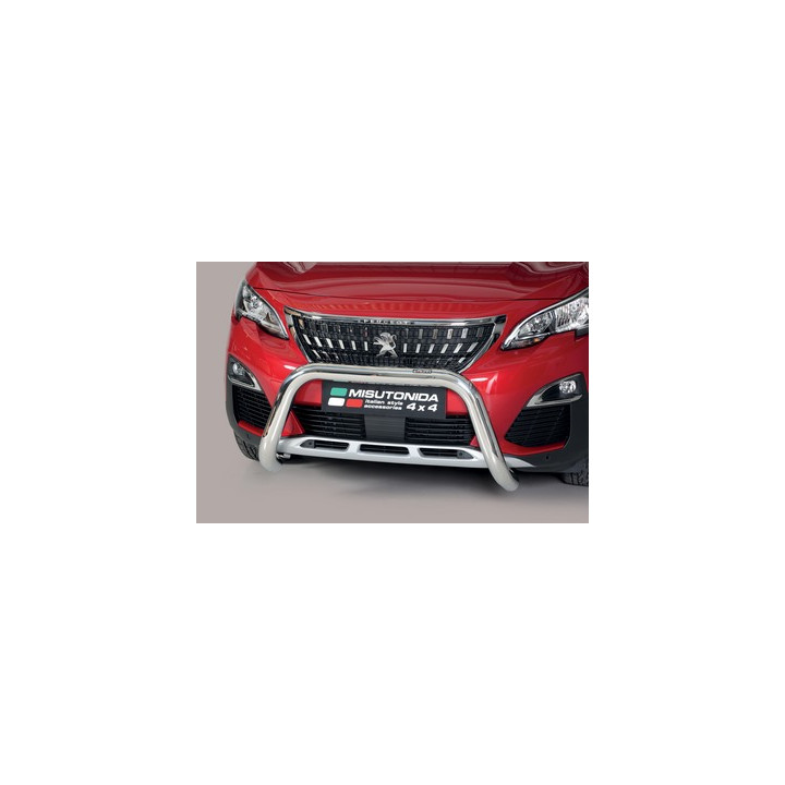 Bullbar Omologat RAR, Misutonida 4x4 Super Bar, Culoare Argintiu, Peugeot 3008 - EDK.ro