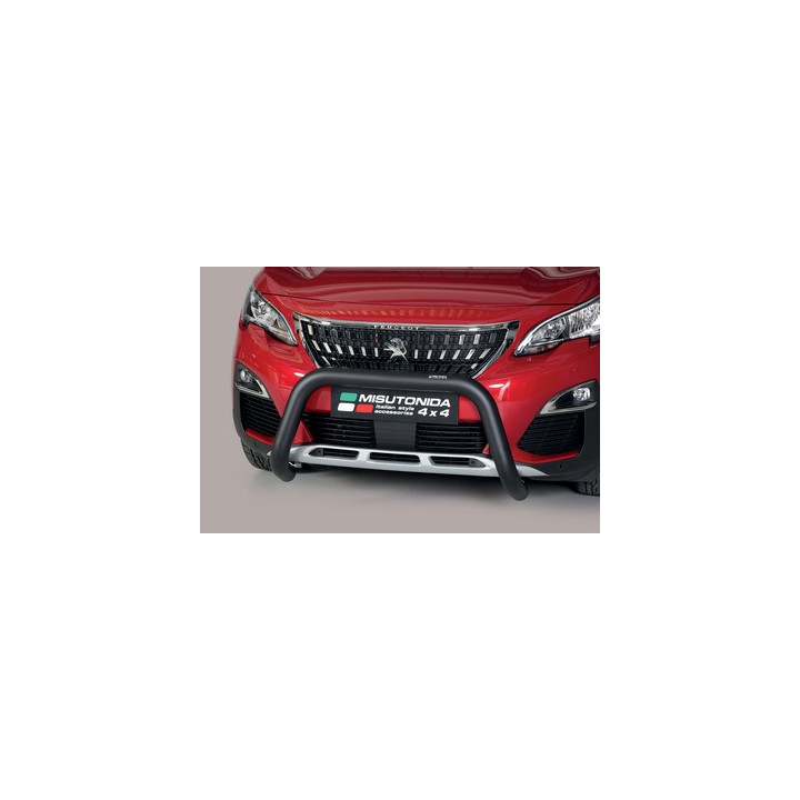 Bullbar Omologat RAR, Misutonida 4x4 Super Bar, Culoare Negru, Peugeot 3008 - EDK.ro