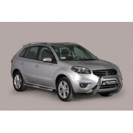 EC Homologated Bullbar, Misutonida 4x4 Super Bar, Color Black, Renault Koleos - EDK.ro