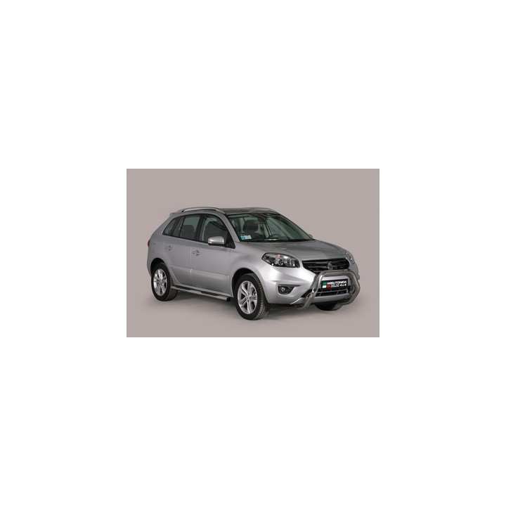 EC Homologated Bullbar, Misutonida 4x4 Super Bar, Color Black, Renault Koleos - EDK.ro