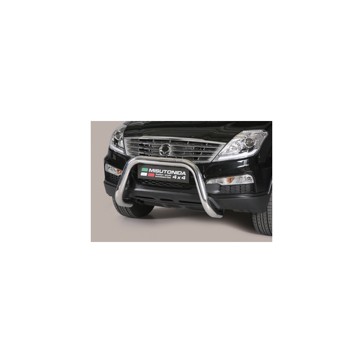 Bullbar Omologat RAR, Misutonida 4x4 Super Bar, Culoare Argintiu, SsangYong Rexton - EDK.ro