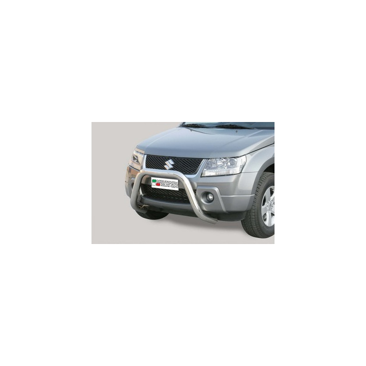 Bullbar Omologat RAR, Misutonida 4x4 Super Bar, Culoare Negru, Suzuki Grand Vitara 2005 - 2008 - EDK.ro