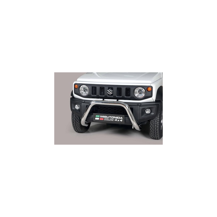 Bullbar Omologat RAR, Misutonida 4x4 Super Bar, Culoare Argintiu, Suzuki Jimny - EDK.ro