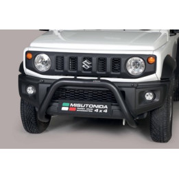 EC Homologated Bullbar, Misutonida 4x4 Super Bar, Color Black, Suzuki Jimny - EDK.ro