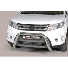 Bullbar Omologat RAR, Misutonida 4x4 Super Bar, Culoare Argintiu, Suzuki Vitara - EDK.ro