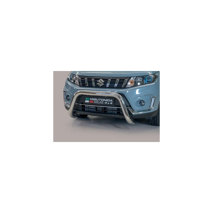 Bullbar Omologat RAR, Misutonida 4x4 Super Bar, Culoare Argintiu, Suzuki Vitara - EDK.ro