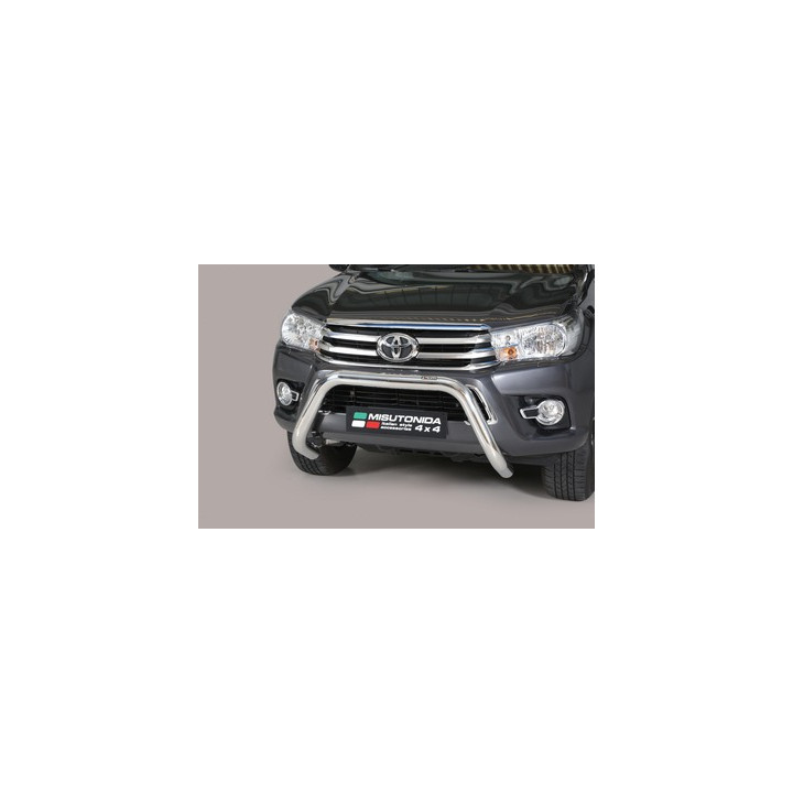 Bullbar Omologat RAR, Misutonida 4x4 Super Bar, Culoare Argintiu, Toyota Hilux 2021 - Prezent - EDK.ro