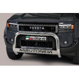 EC Homologated Bullbar, Misutonida 4x4 Super Bar, Color Silver, Toyota Land Cruiser 250 - EDK.ro