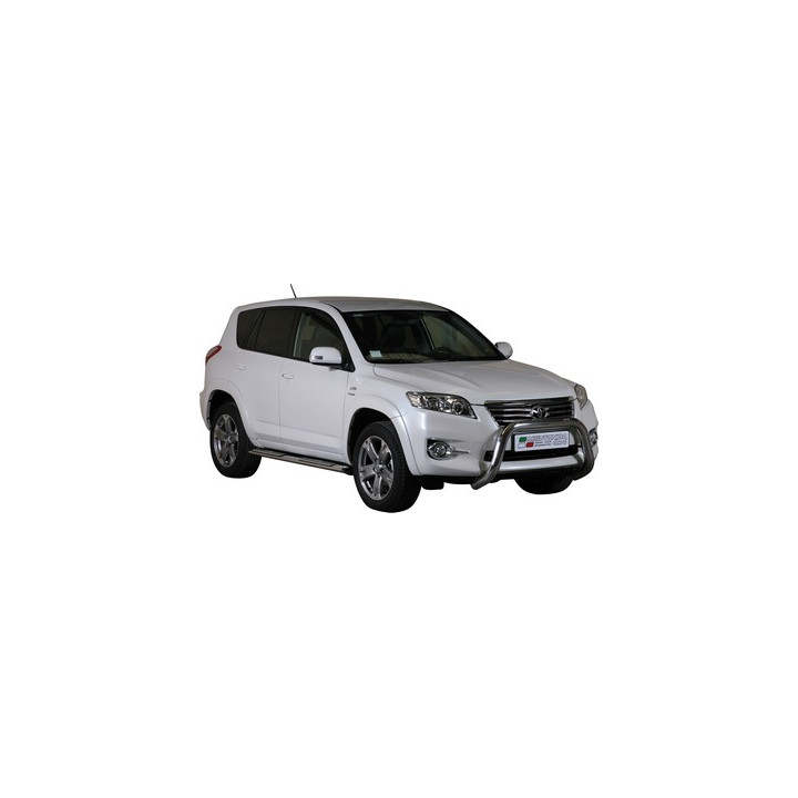 EC Homologated Bullbar, Misutonida 4x4 Super Bar, Color Silver, Toyota RAV4 - EDK.ro