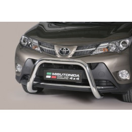 EC Homologated Bullbar, Misutonida 4x4 Super Bar, Color Black, Toyota RAV4 - EDK.ro
