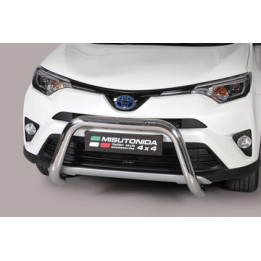 EC Homologated Bullbar, Misutonida 4x4 Super Bar, Color Silver, Toyota RAV4 - EDK.ro