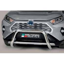 EC Homologated Bullbar, Misutonida 4x4 Super Bar, Color Silver, Toyota RAV4 - EDK.ro