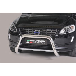 EC Homologated Bullbar, Misutonida 4x4 Super Bar, Color Black, Volvo XC60 - EDK.ro