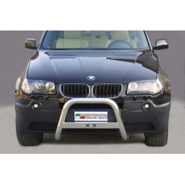 Bullbar Omologat RAR, Misutonida 4x4 Medium Bar, Culoare Negru, BMW X3 - EDK.ro