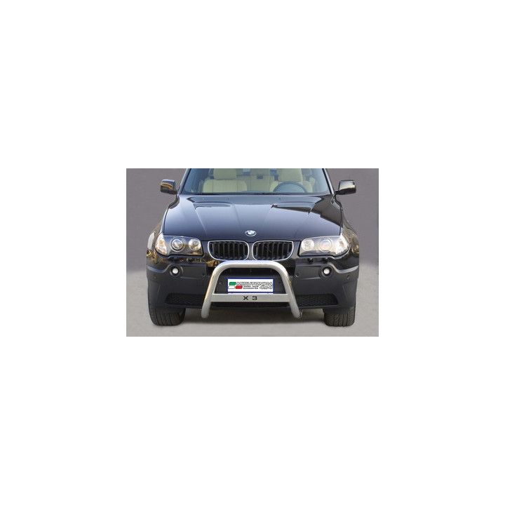 Bullbar Omologat RAR, Misutonida 4x4 Medium Bar, Culoare Negru, BMW X3 - EDK.ro