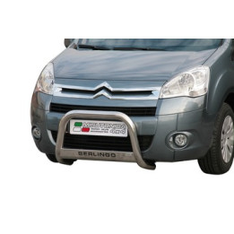 Bullbar Omologat RAR, Misutonida 4x4 Medium Bar, Culoare Negru, Citroën Berlingo - EDK.ro