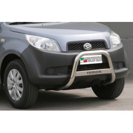 EC Homologated Bullbar, Misutonida 4x4 Medium Bar, Color Silver, Daihatsu Terios - EDK.ro