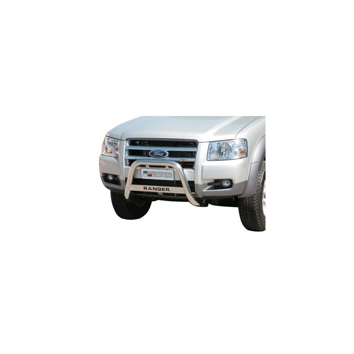 Bullbar Omologat RAR, Misutonida 4x4 Medium Bar, Culoare Argintiu, Ford Ranger 2007 - 2009 - EDK.ro
