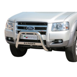 EC Homologated Bullbar, Misutonida 4x4 Medium Bar, Color Black, Ford Ranger 2007 - 2009 - EDK.ro