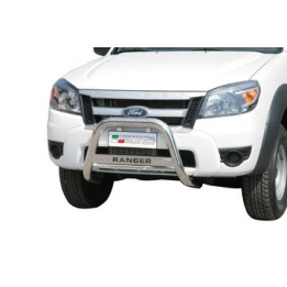 Bullbar Omologat RAR, Misutonida 4x4 Medium Bar, Culoare Negru, Ford Ranger 2009 - 2011 - EDK.ro