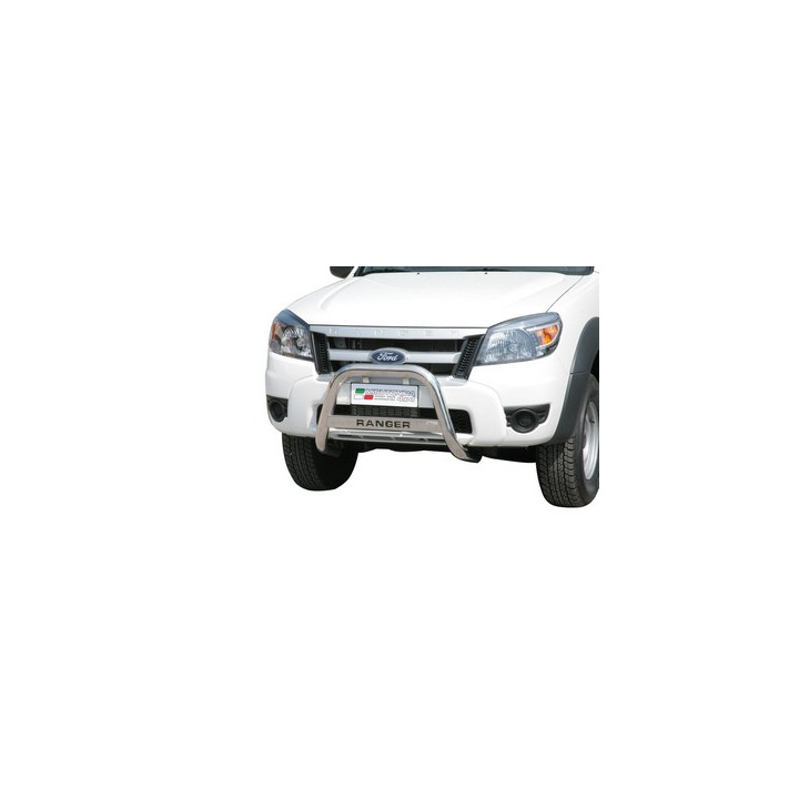 EC Homologated Bullbar, Misutonida 4x4 Medium Bar, Color Black, Ford Ranger 2009 - 2011 - EDK.ro