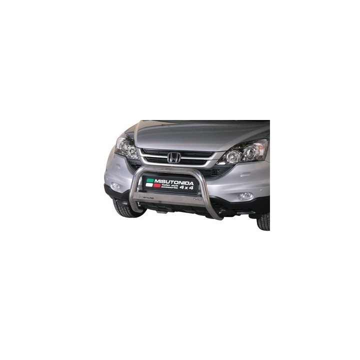 EC Homologated Bullbar, Misutonida 4x4 Medium Bar, Color Silver, Honda CR-V - EDK.ro