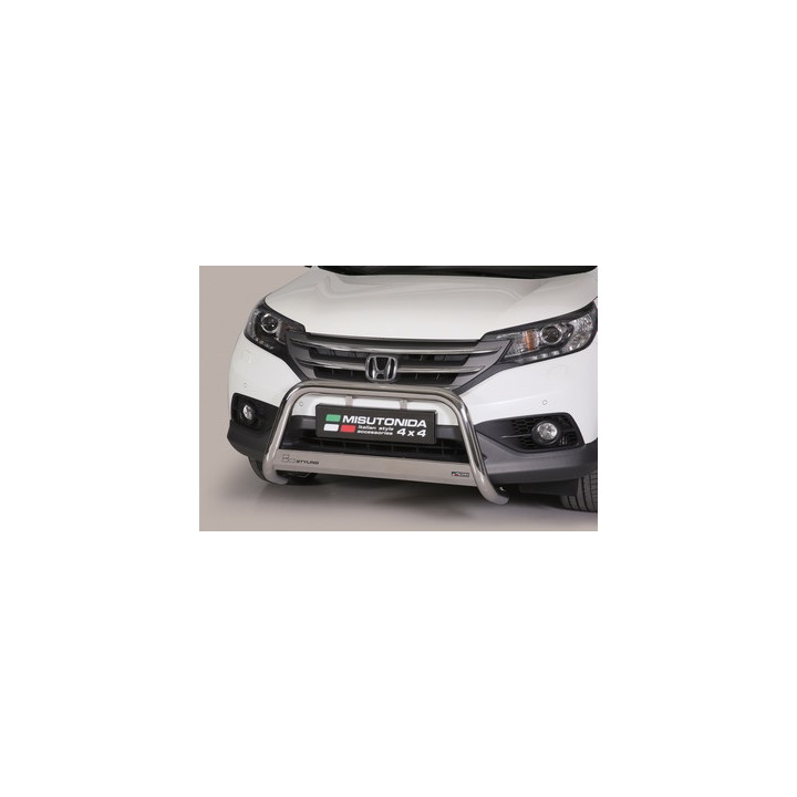 EC Homologated Bullbar, Misutonida 4x4 Medium Bar, Color Black, Honda CR-V - EDK.ro